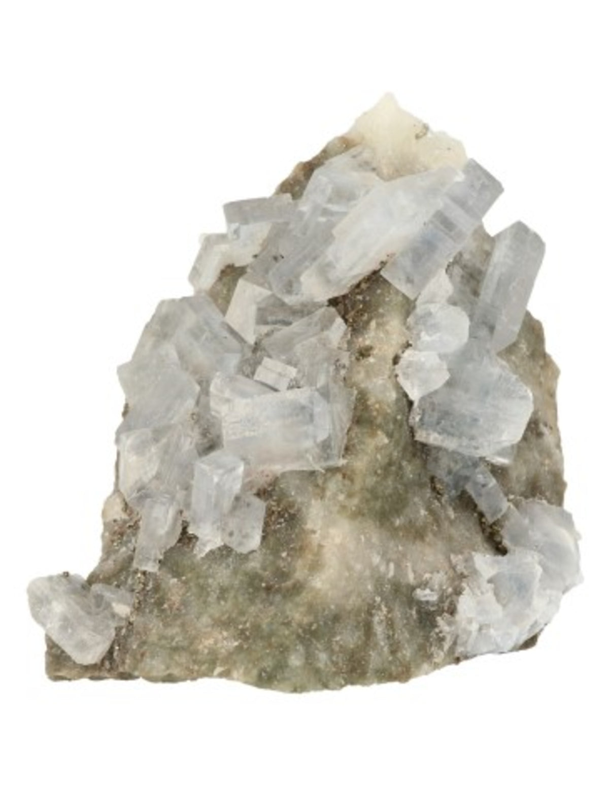 Baryt blå med pyrit, rå AA-kvalitet, Rumänien, 185 g, nr 1116