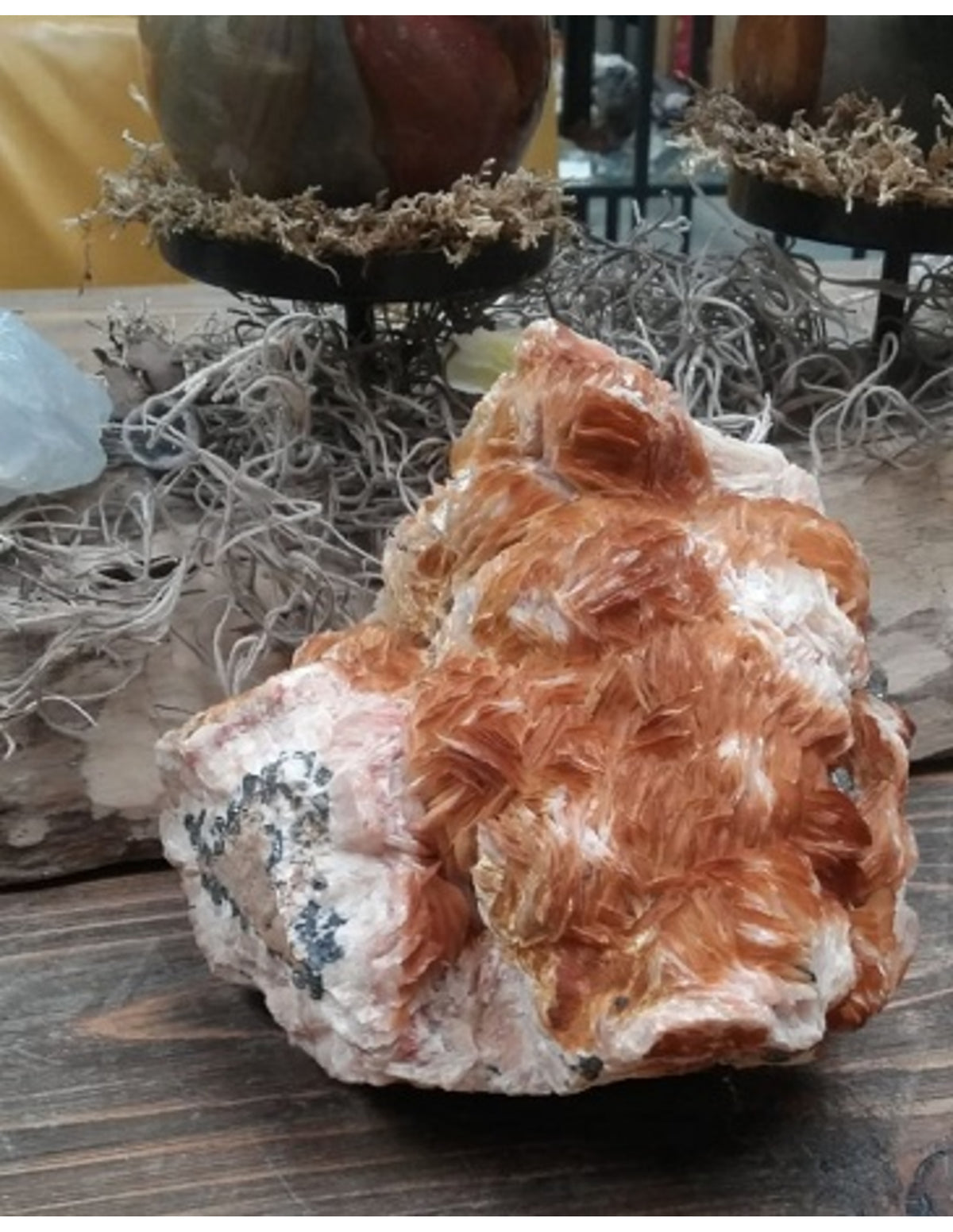 Baryt rå sten, Marocko, 15 x 14 x 12 cm, 3,65 kg, nr 10