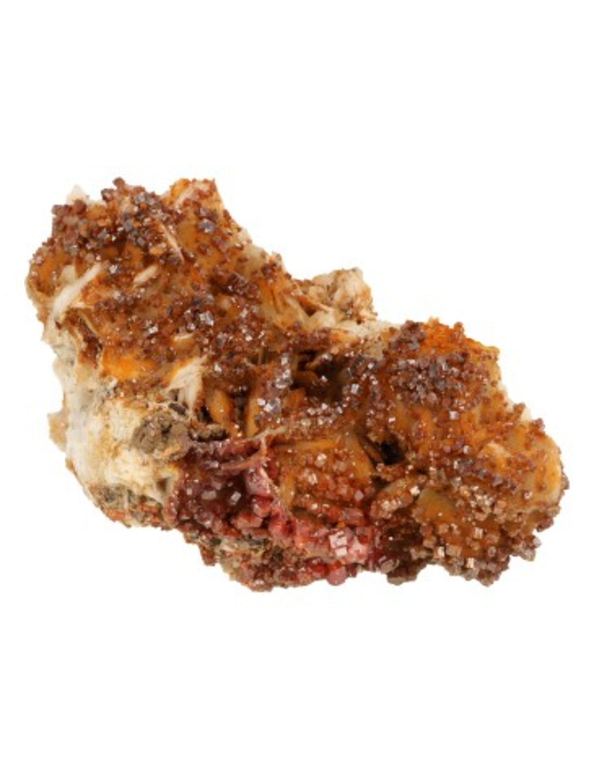 Baryt kristall med vanadinit, 11 x 6 x 7 cm, 596 g, nr 3