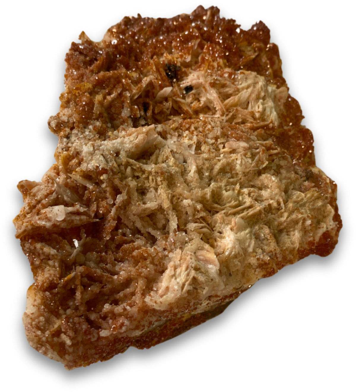Baryt mineralprov med vanadinit, 12,1 cm, nr 32