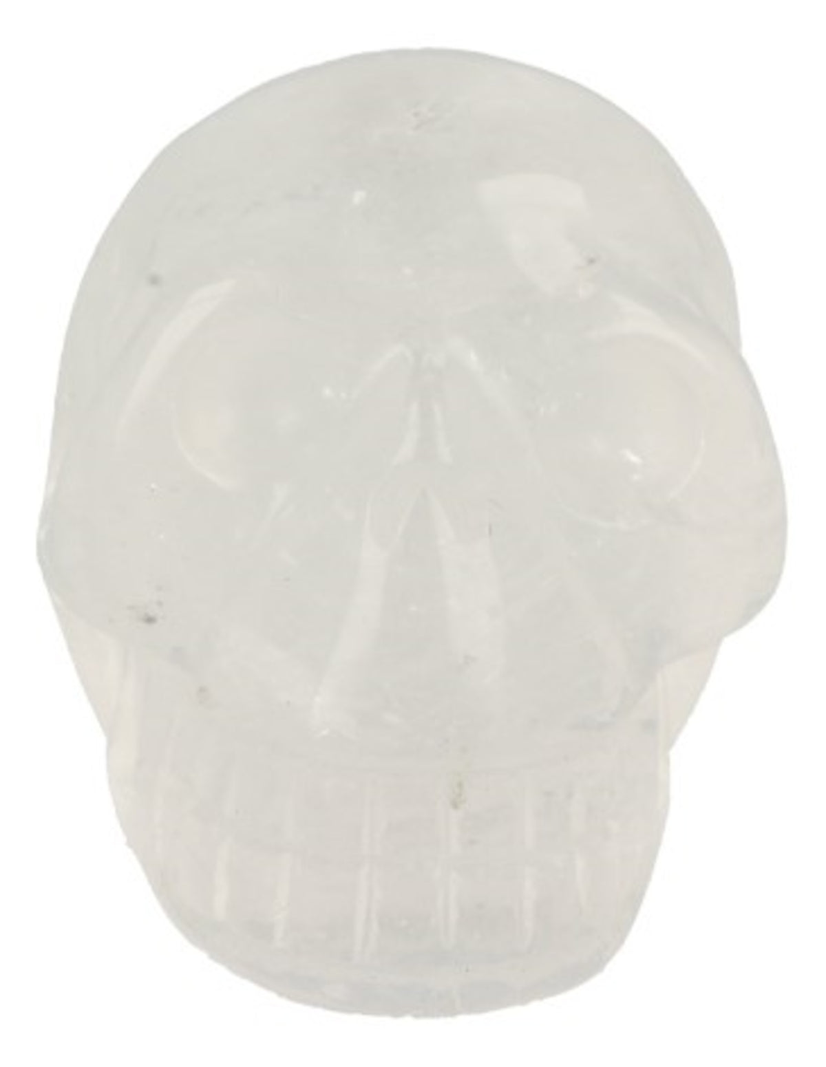Bergkristall dödskalle, A-kvalitet, 40 mm
