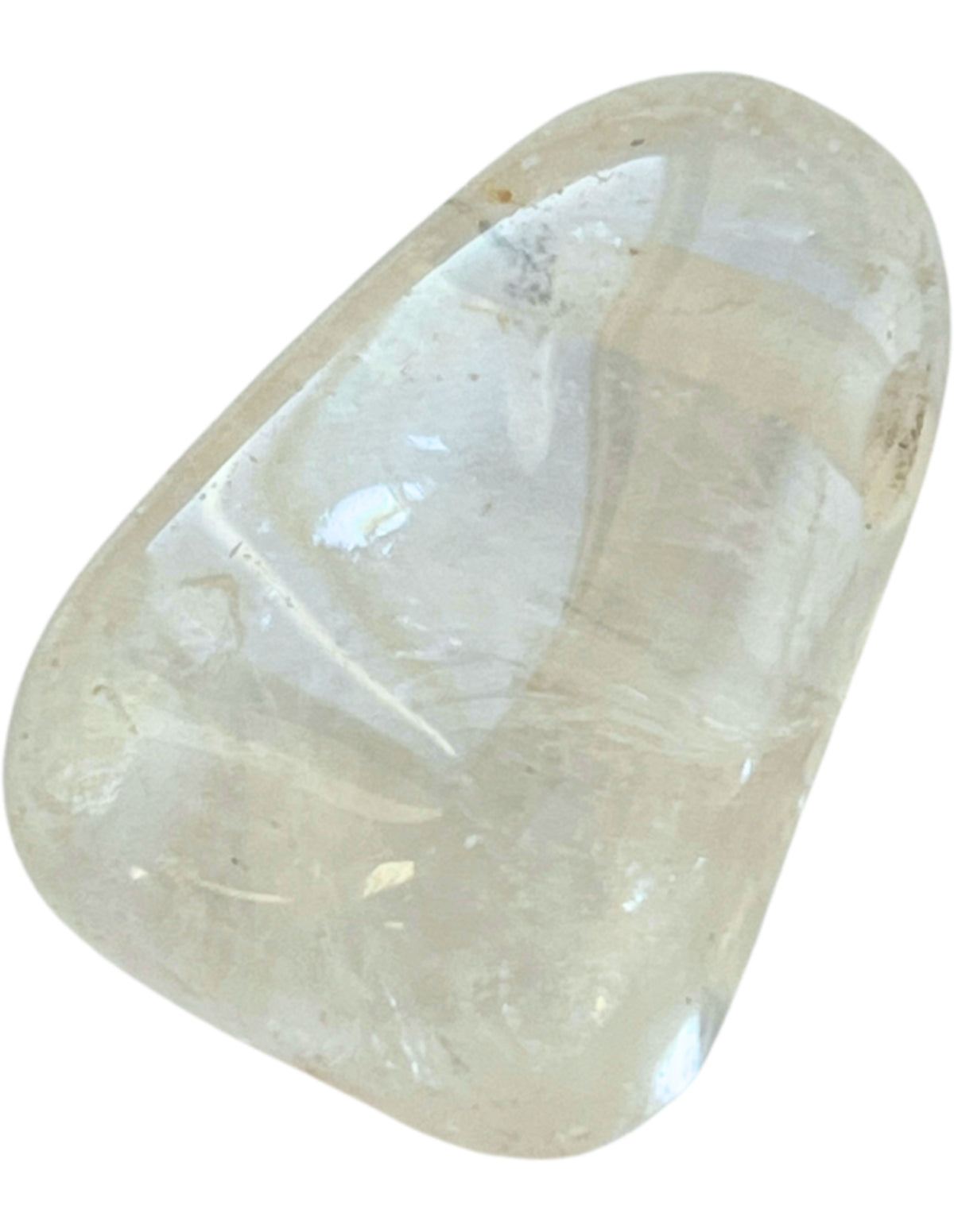 Bergkristall hänge, genomborrat, 2,5 cm