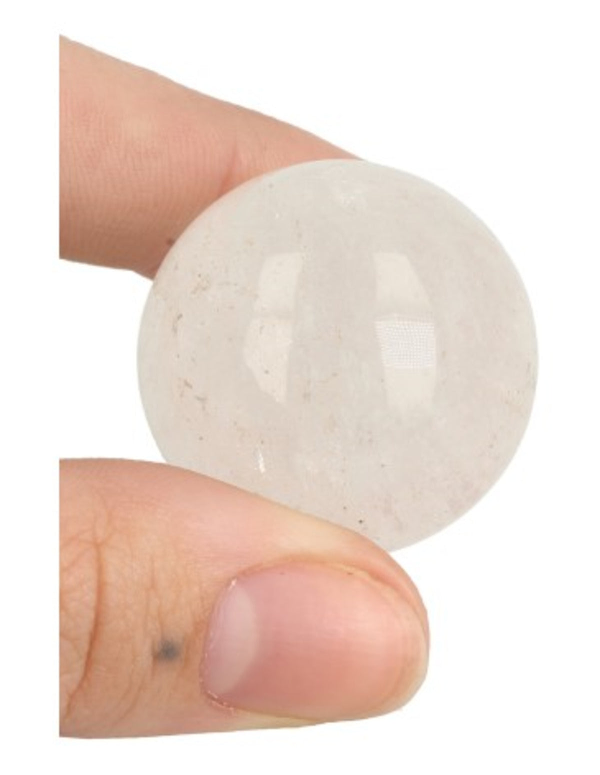 Bergkristall kula, 30 mm, ca 35 g