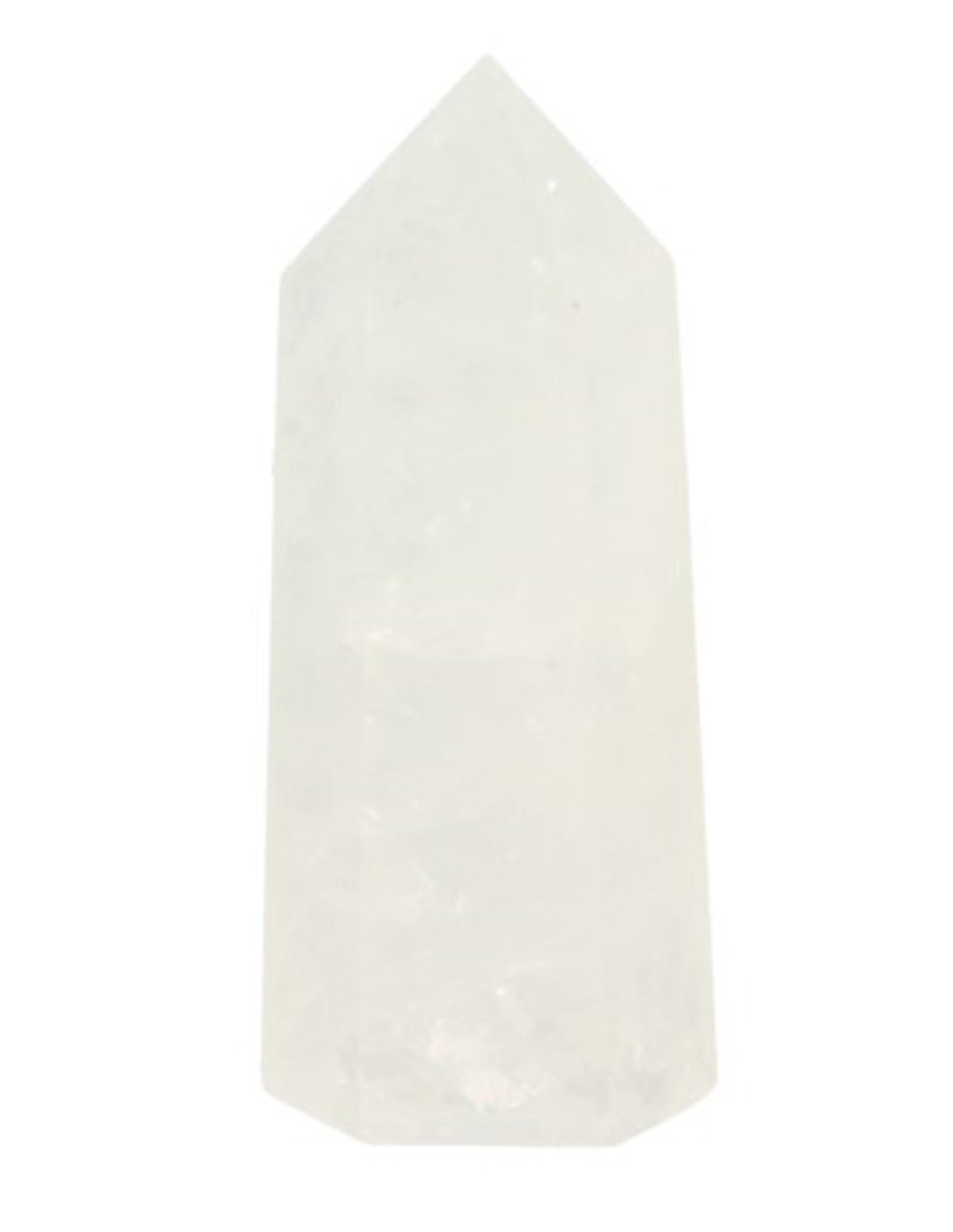 Bergkristall spets, 7 till 8 cm, 100 till 125 g