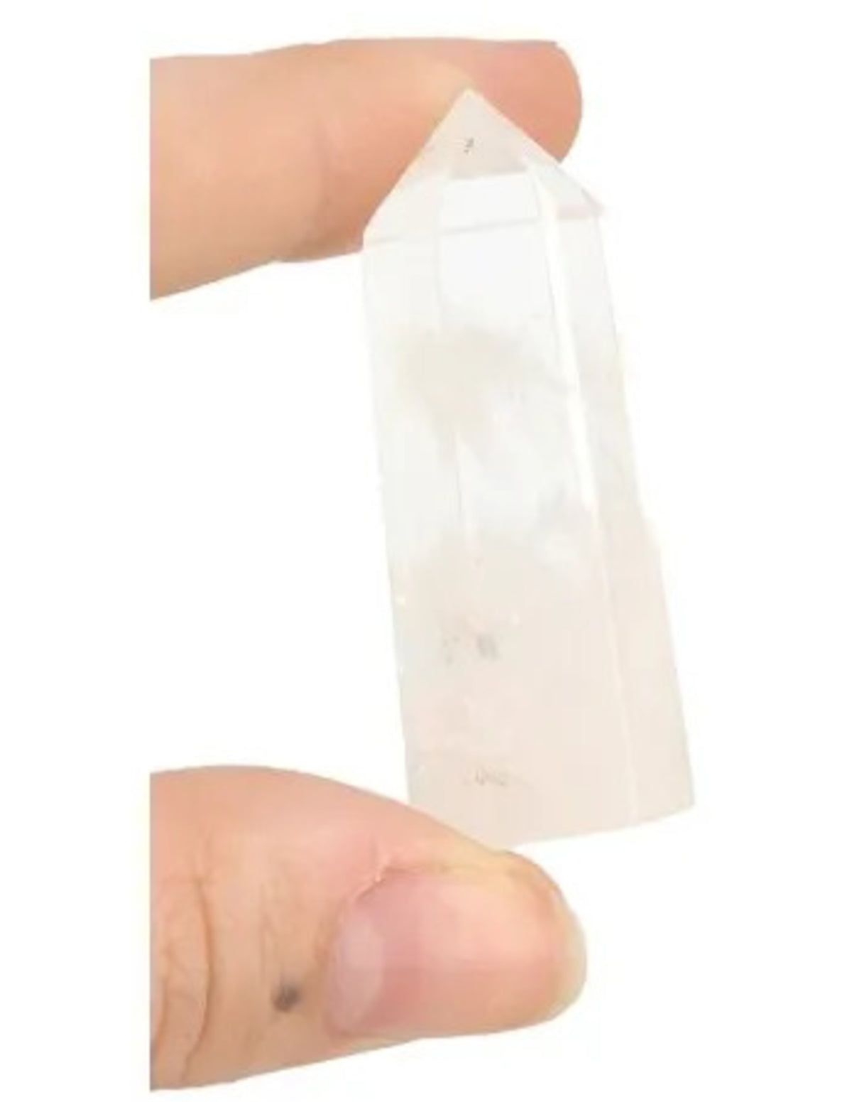 Bergkristall spets, polerad, AA-kvalitet, 4 till 5 cm
