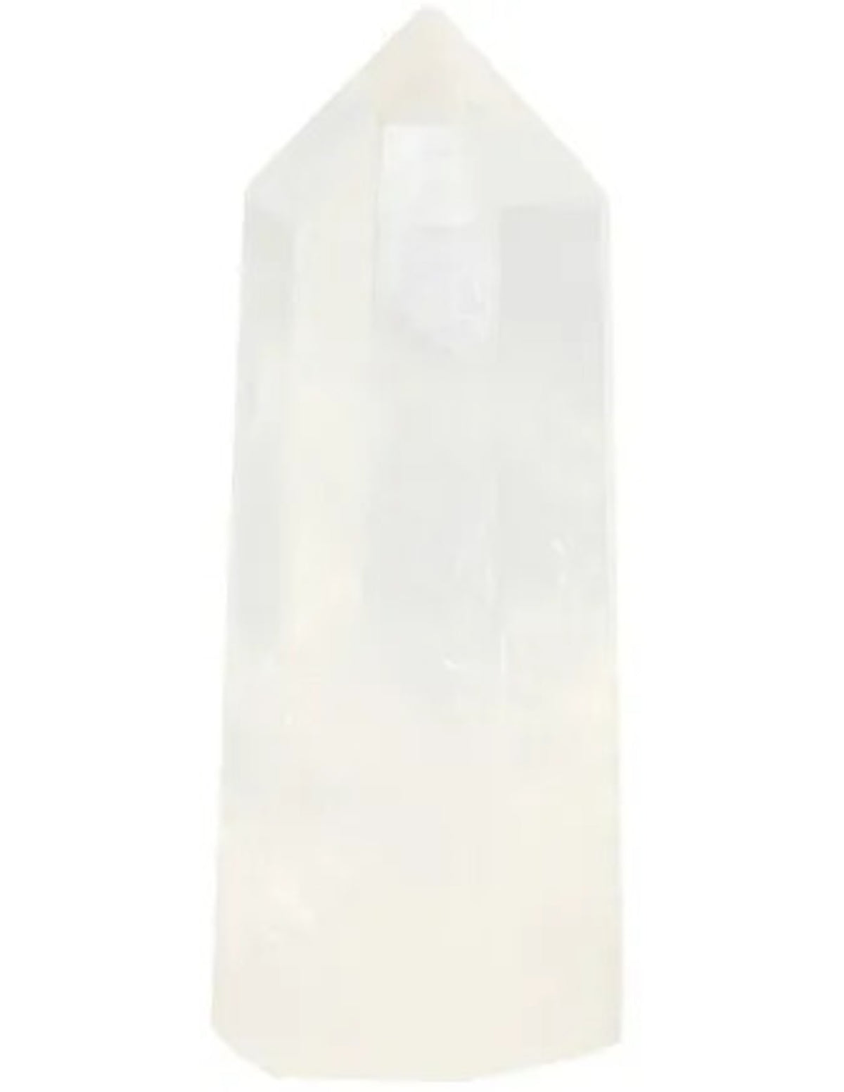 Bergkristall spets, polerad, AA-kvalitet, 4 till 5 cm