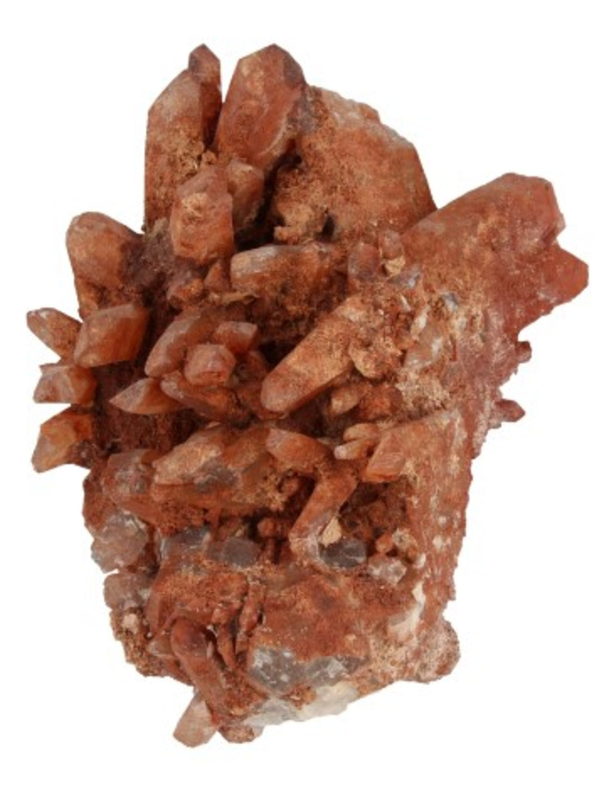 Bergkristall röd, rå, 20 x 15 x 10 cm, 2,29 kg, nr 17