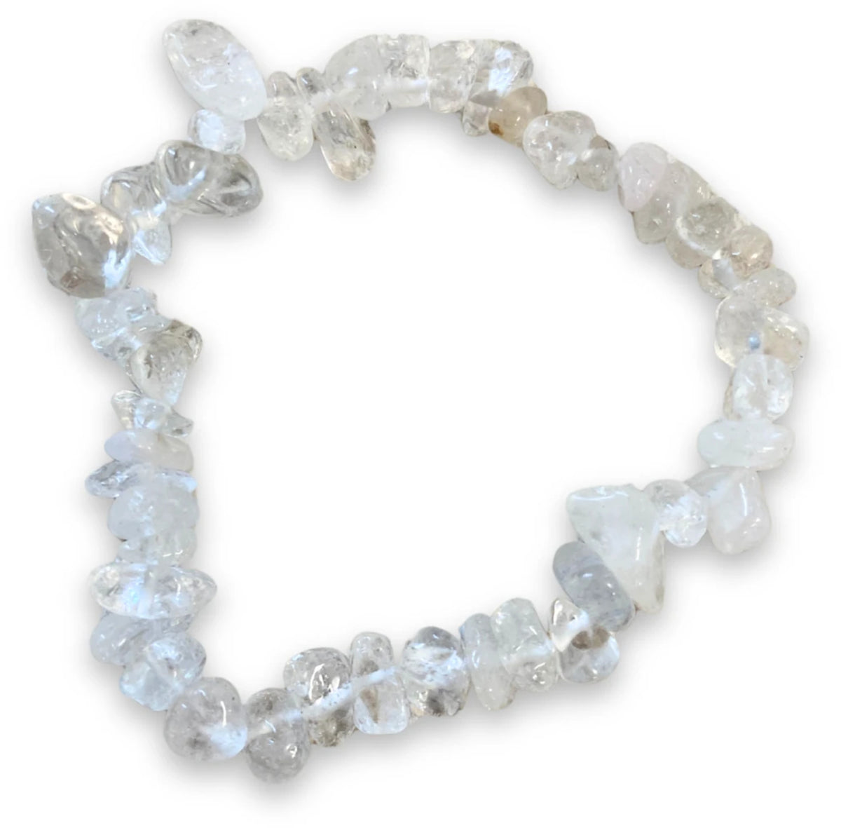 Bergkristall armband, splitstenar