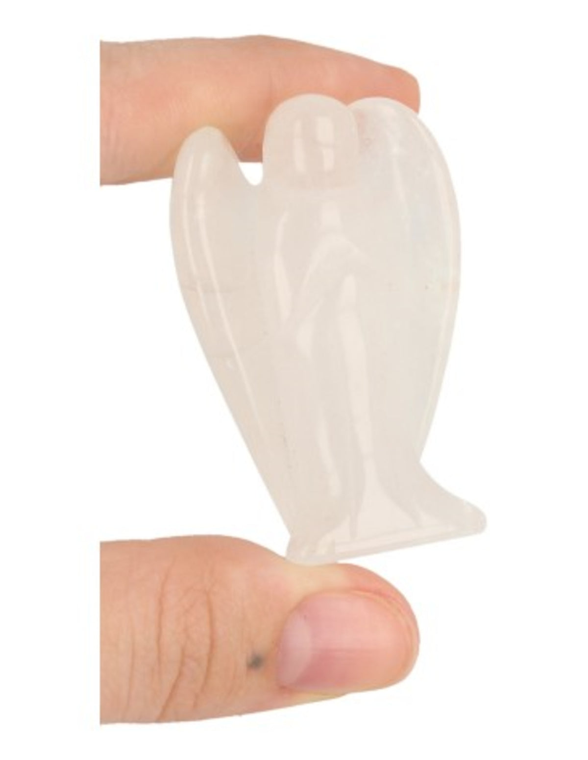 Bergkristall ängel, stående, 5 cm