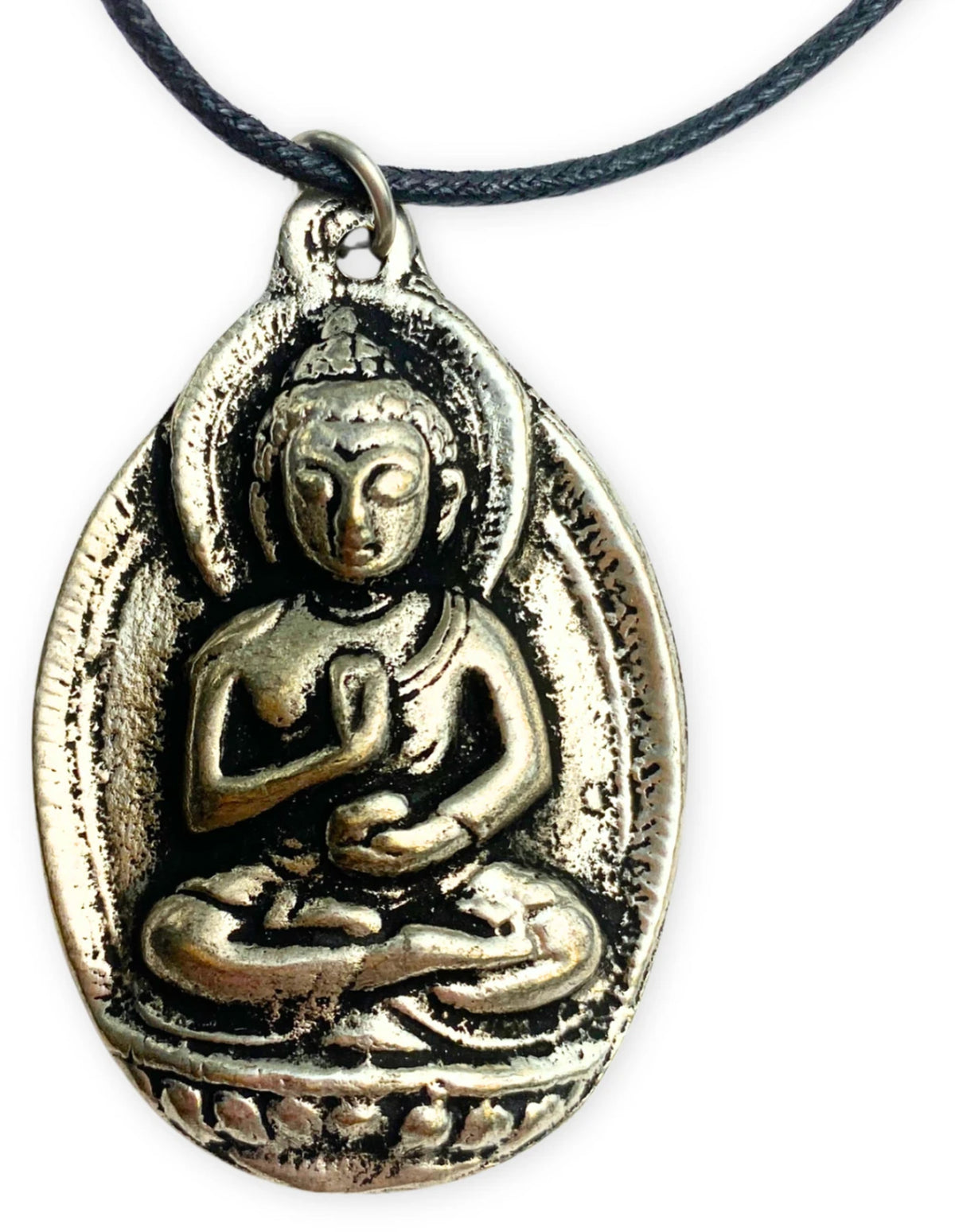Buddha hänge, dekorativt, 5,7 x 3,7 cm, N2