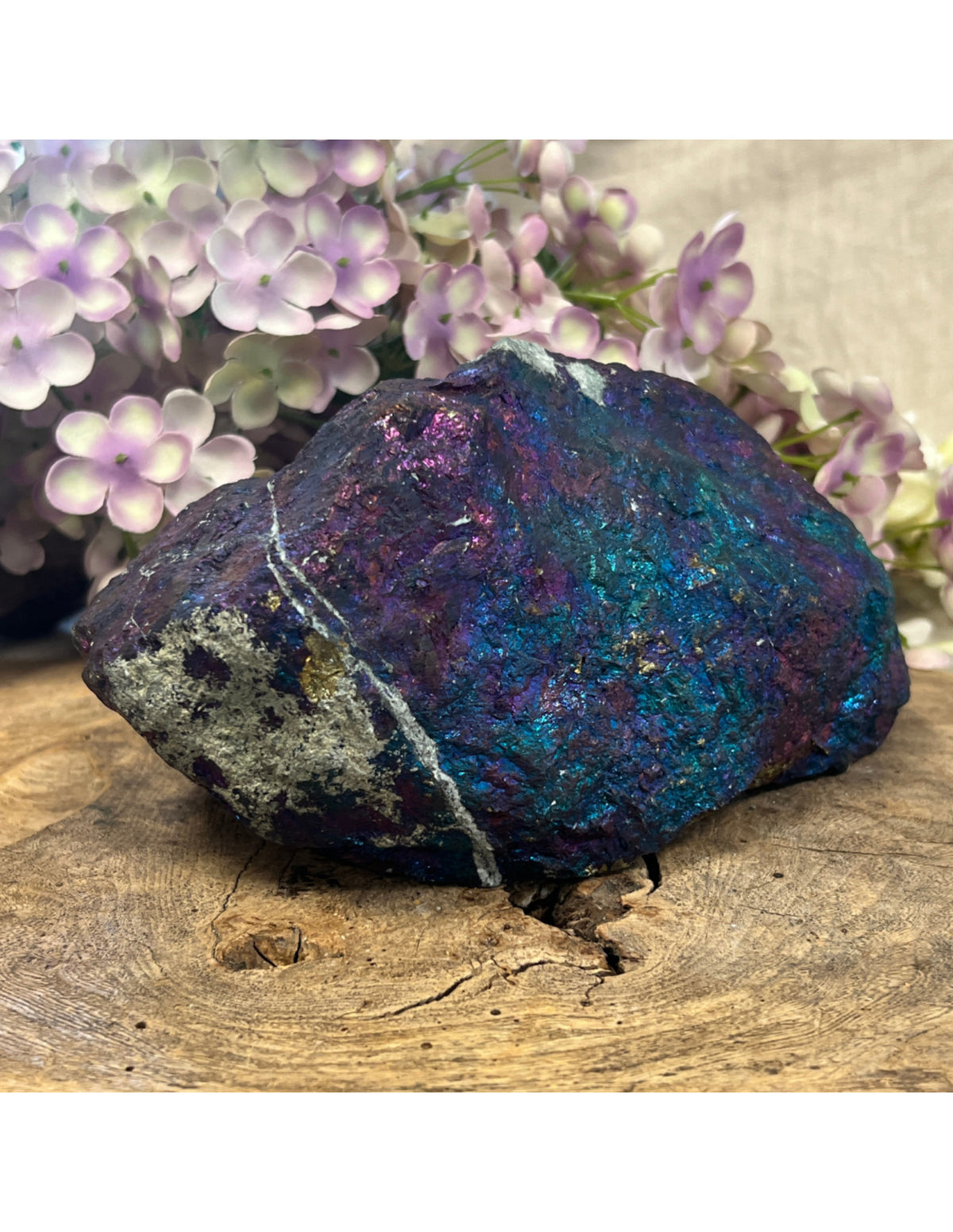 Bornit rå, A-kvalitet, 19 x 10 x 10 cm, 3,64 kg, nr 1