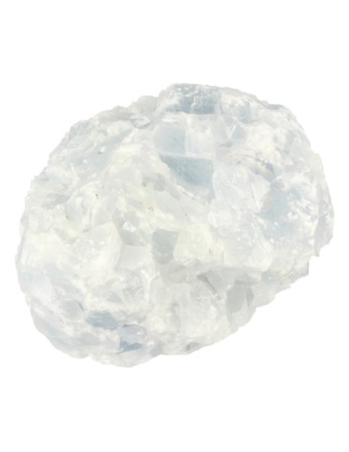 Kalcit blå, rå, 19 x 16 x 9 cm, 2,75 kg, nr 1562