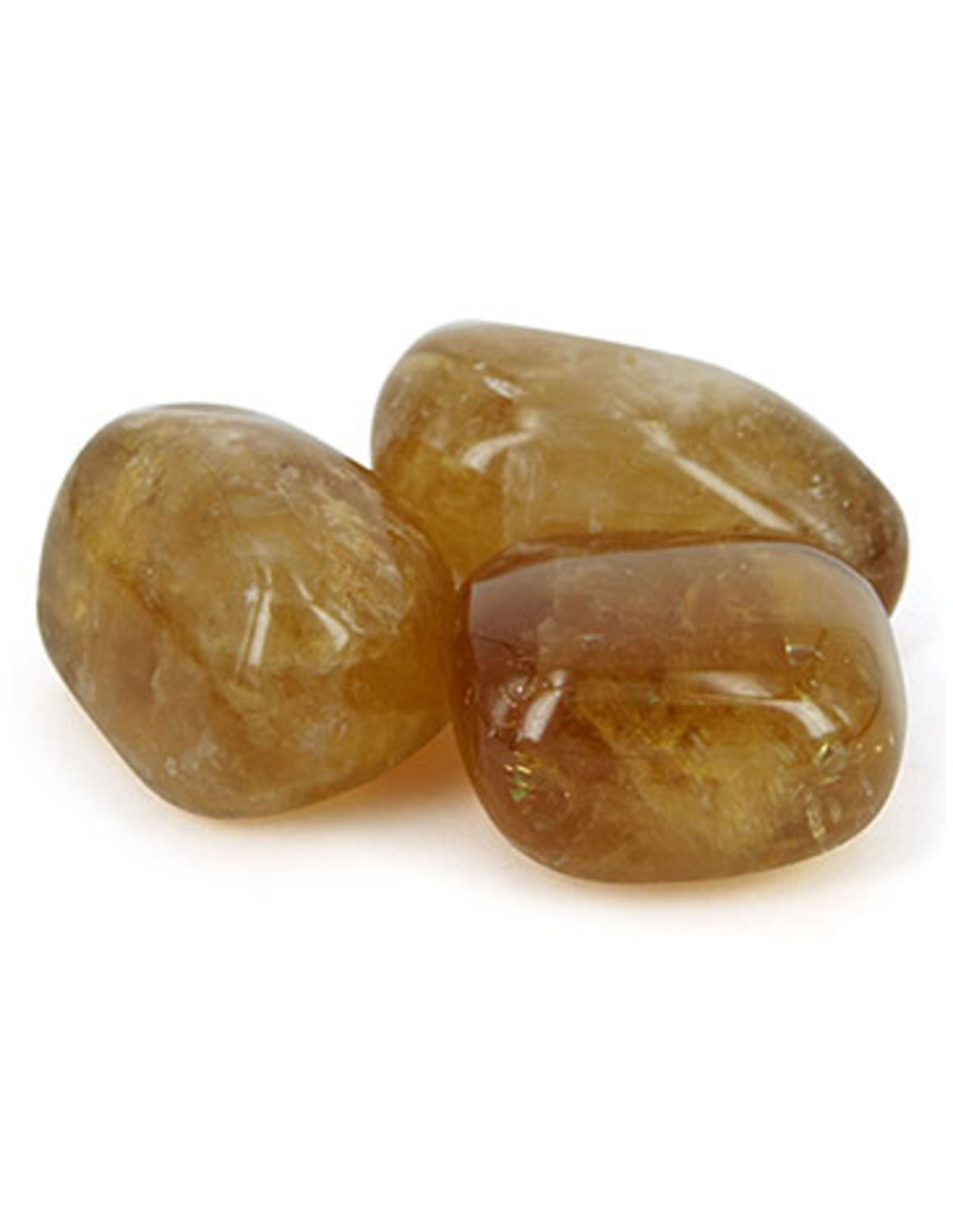 Honungskalcit trumlade stenar, 100 g