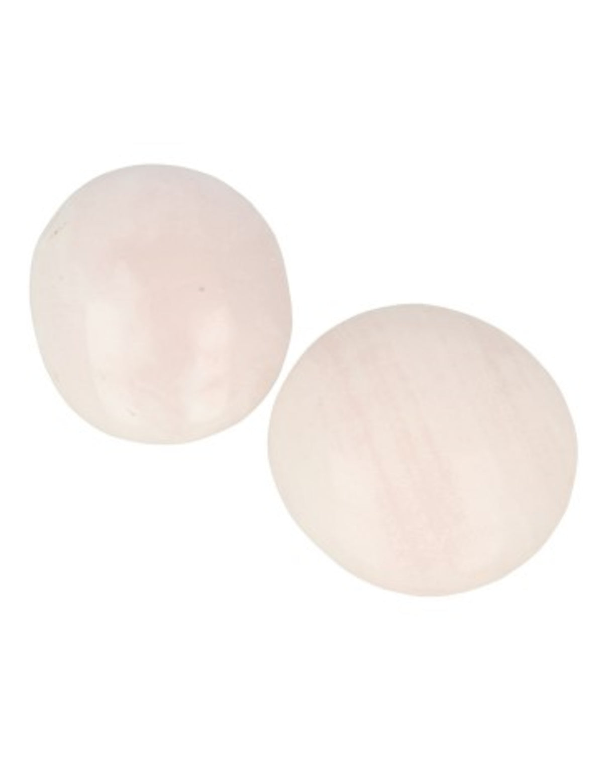 Mangankalcit palmsten, månform, rosa, 90 g