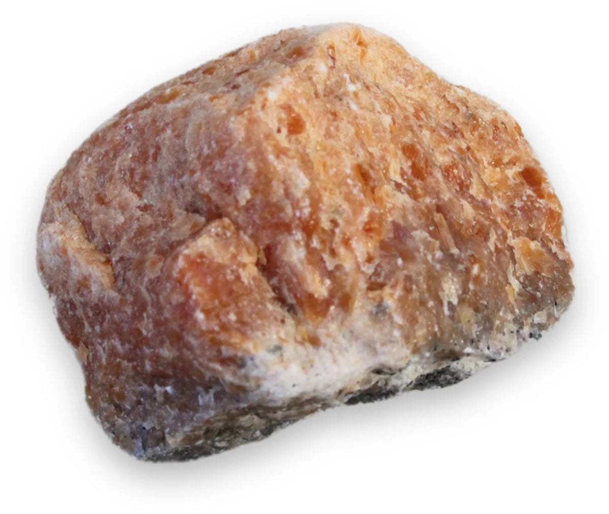 Orkidékalcit rå, eldröd, 10 cm, nr 05
