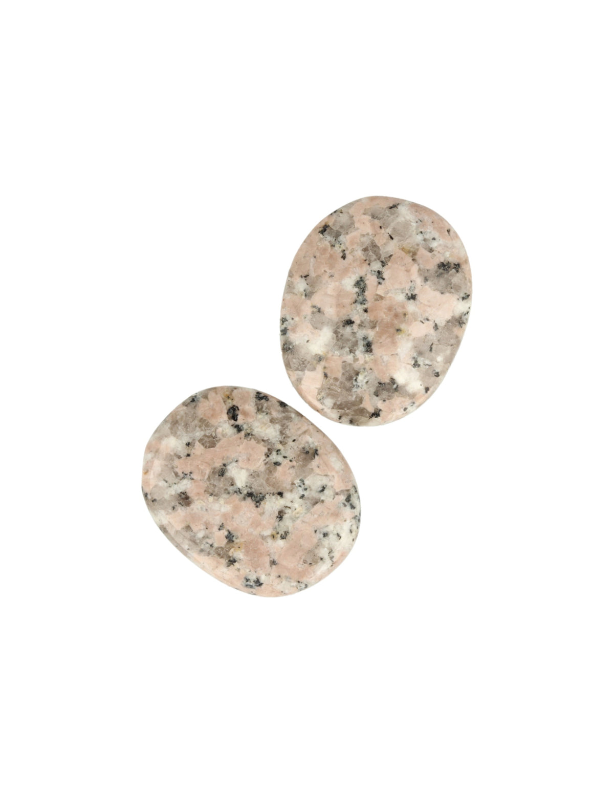 Rosa kalcitmarmor, trumlad ficksten, 4 till 6 cm, 25 g
