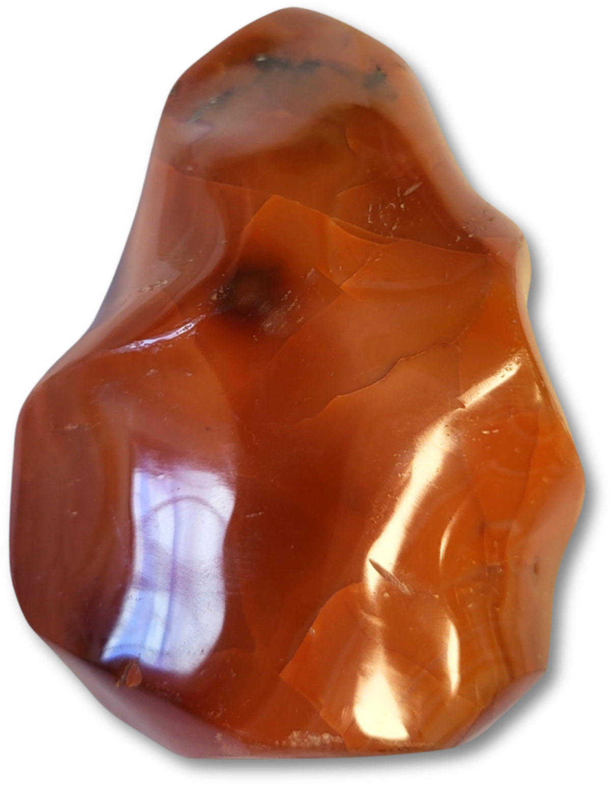 Karneol flamma, feng shui, 10,2 cm, nr 08