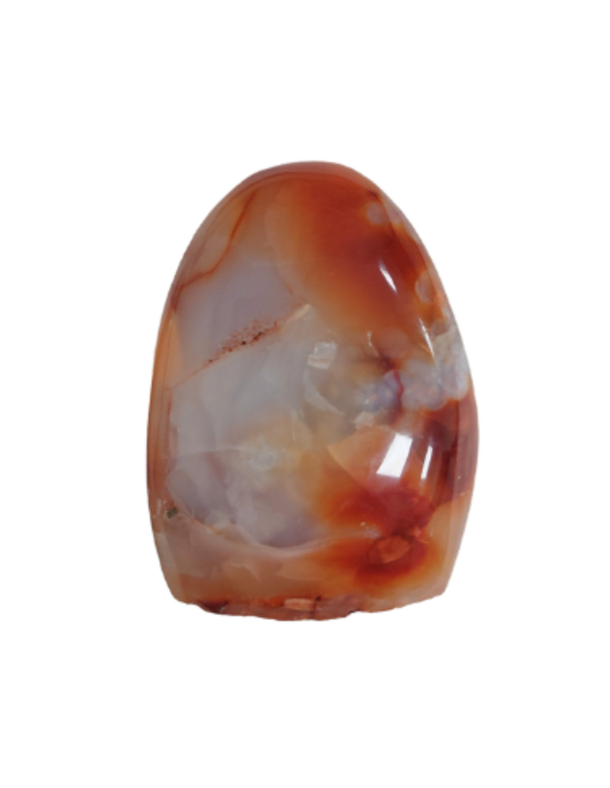 Karneol skulptur från Madagaskar, 300 till 400 g
