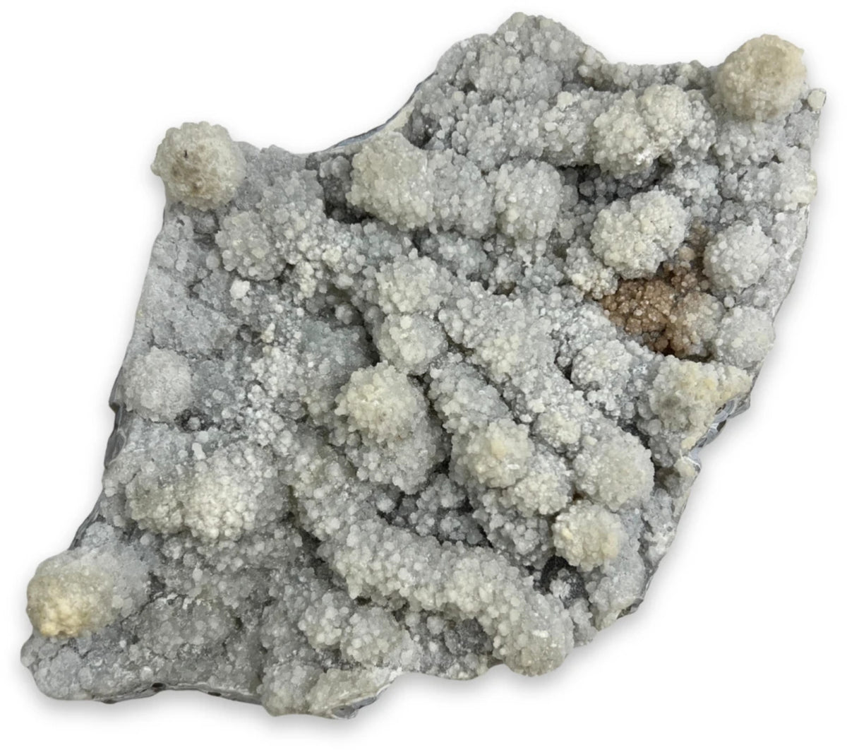 Kalcedon stalaktit, lavendel, 25,5 cm, 1,13 kg, nr 02