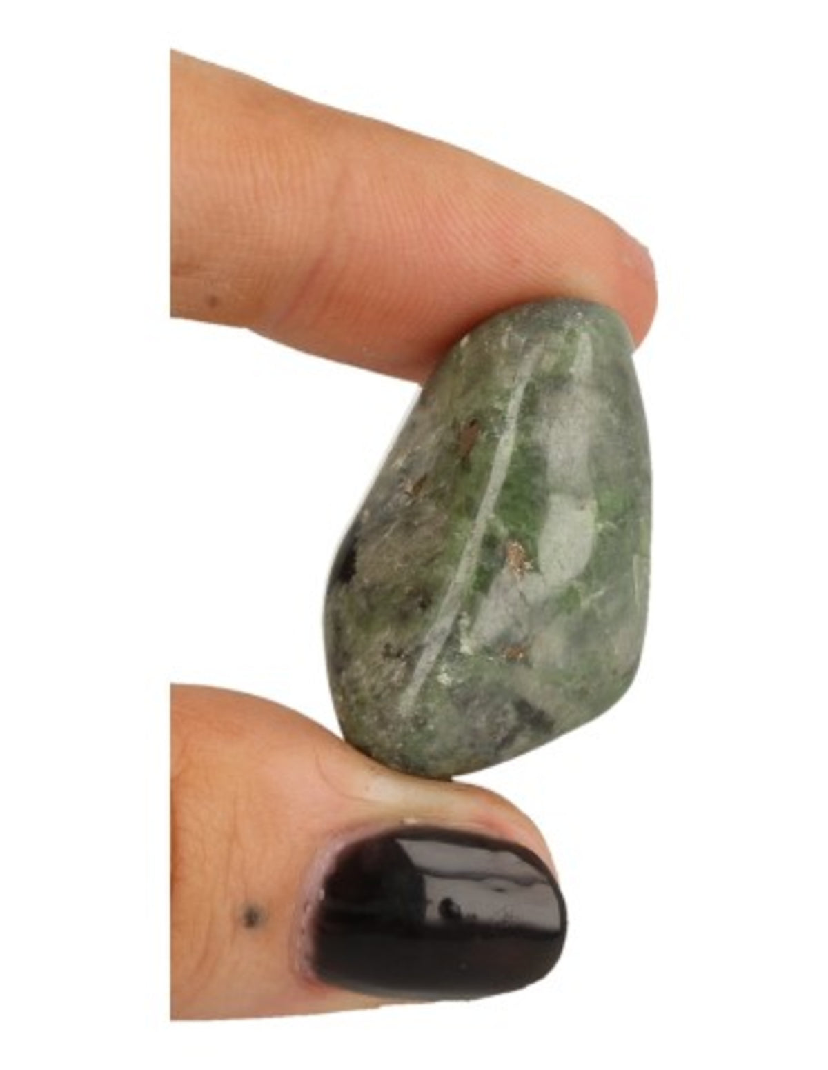 Kromdiopsid trumlade stenar, mörkgröna, Ryssland, 100 g