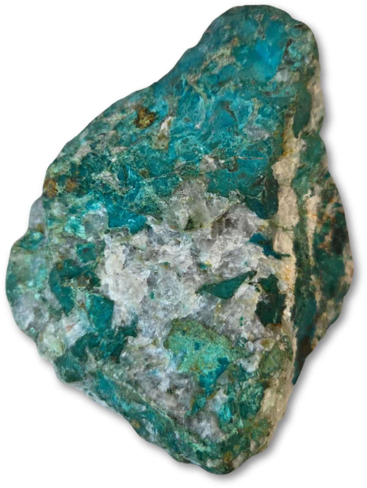 Krysokolla rå, 13 cm, Peru, nr 17