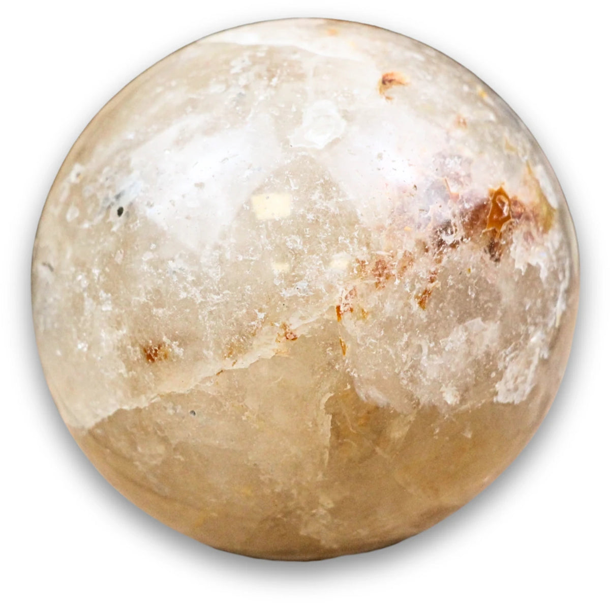 Citrin kula, naturlig, 6 cm, nr 03