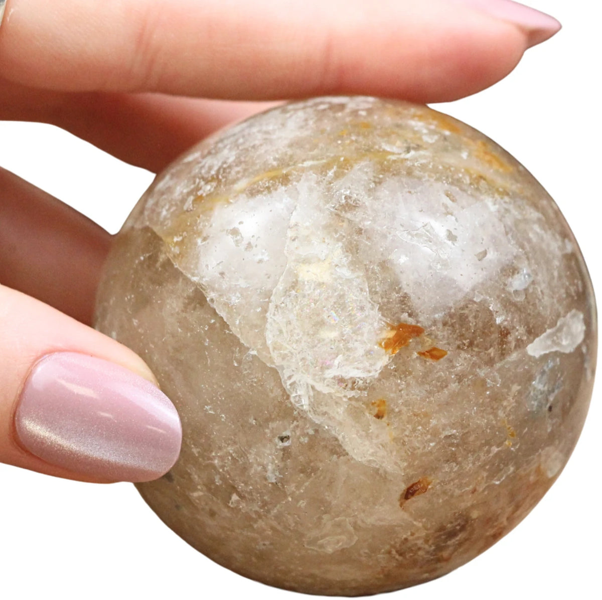 Citrin kula, naturlig, 6 cm, nr 03