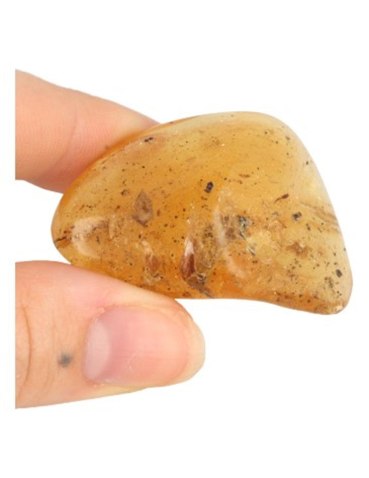 Kopal harts, polerad bit, 10 till 14 g