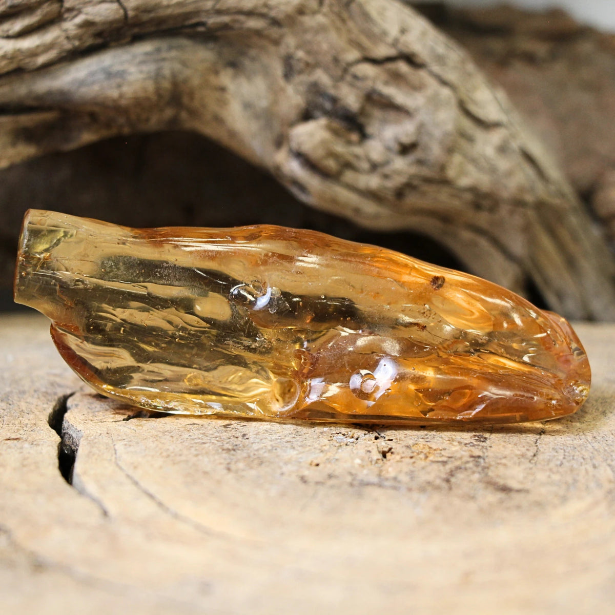 Kopal harts, polerad, 9,7 cm, nr 03