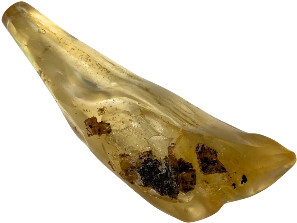 Kopal harts, polerad, 8,2 cm, nr 08