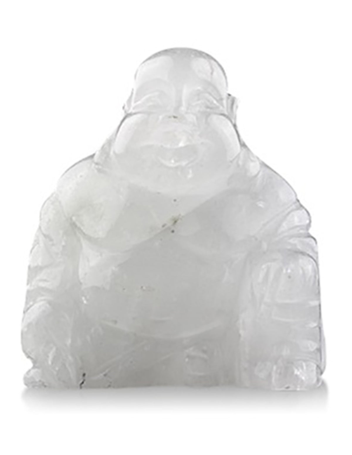 Bergkristall Buddha, klar figur, 5 cm