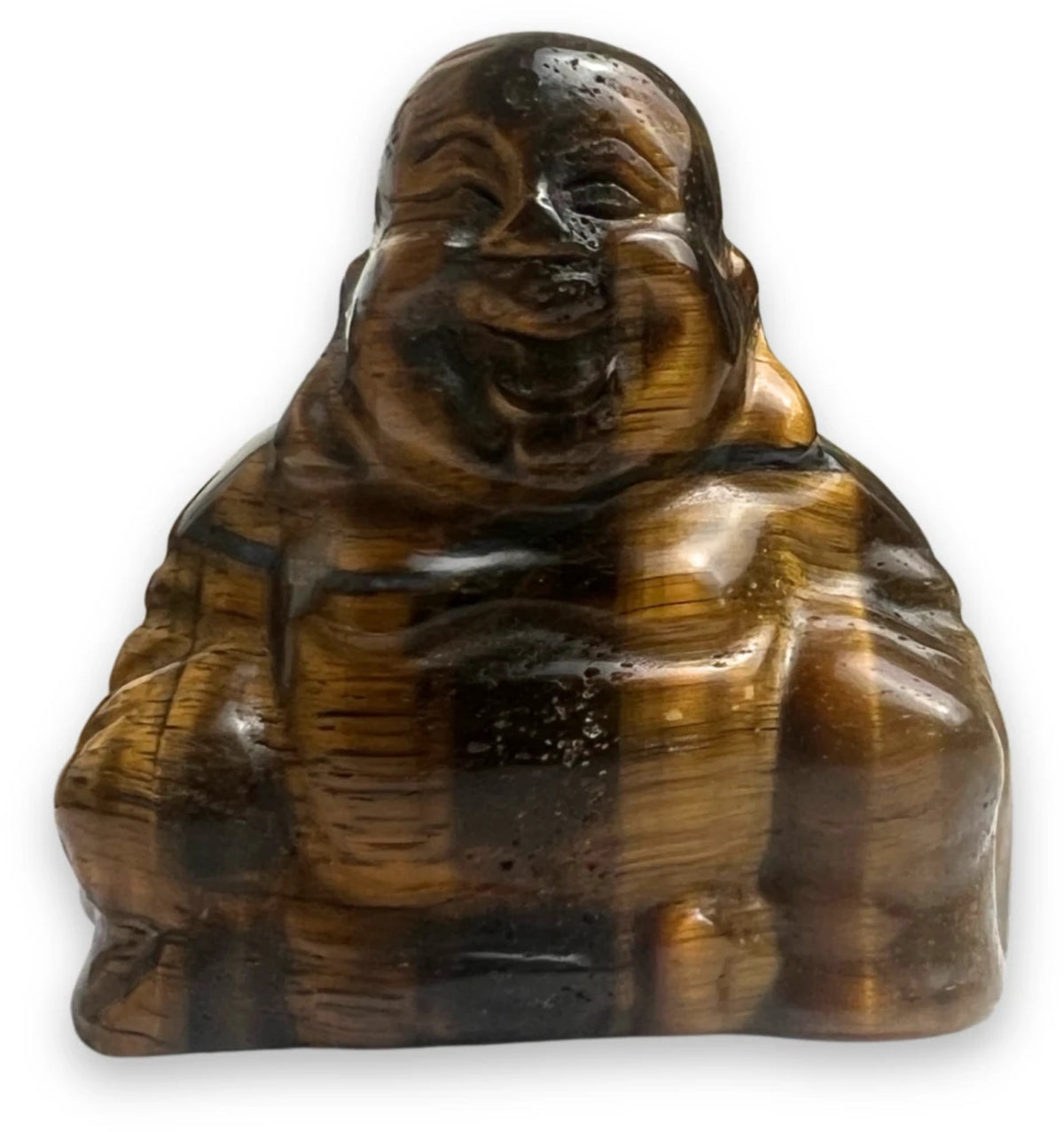 Tigeröga Buddha, figur, 50 mm hög