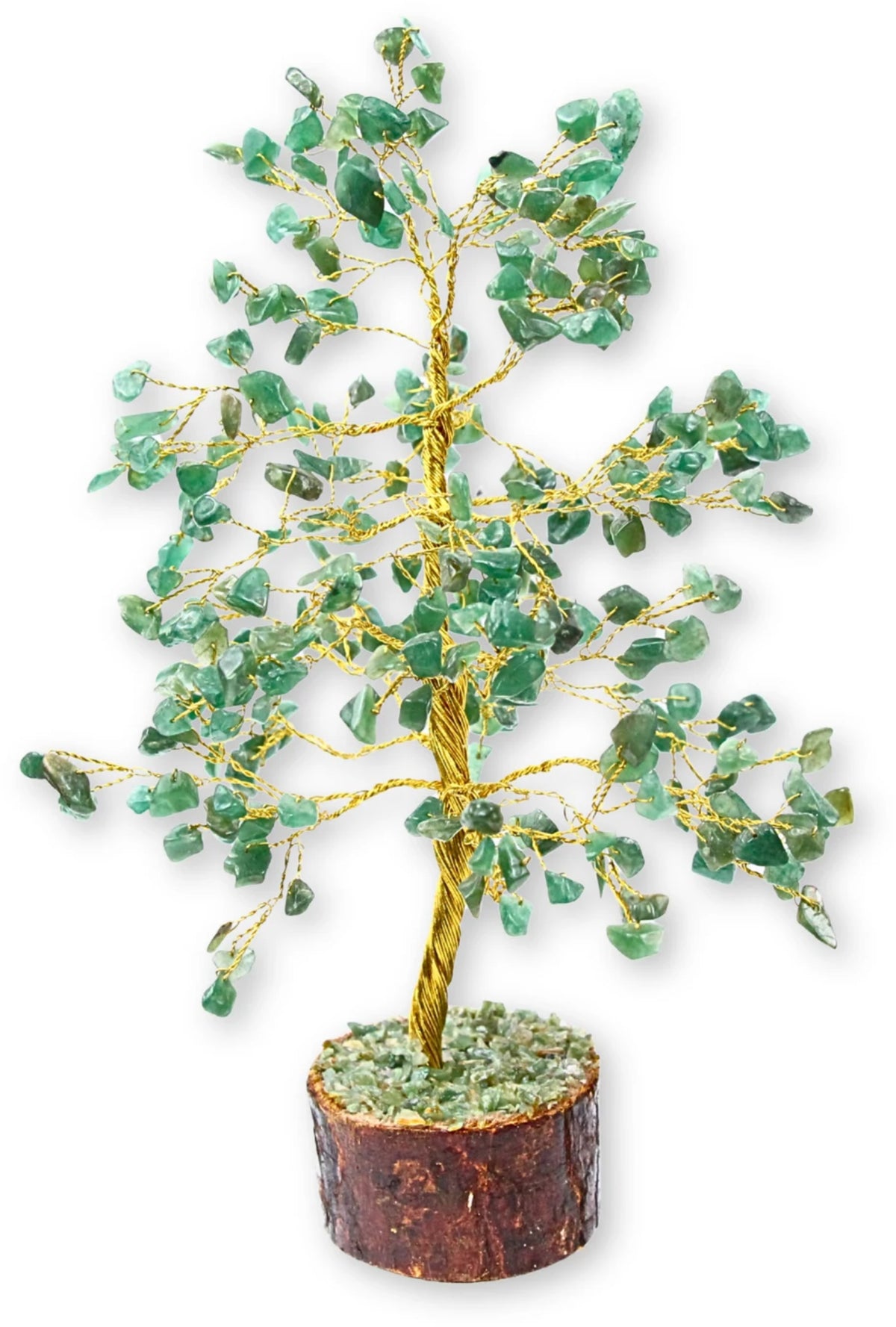 Aventurin stenträd, 23 cm, ca 300 stenar, Indien