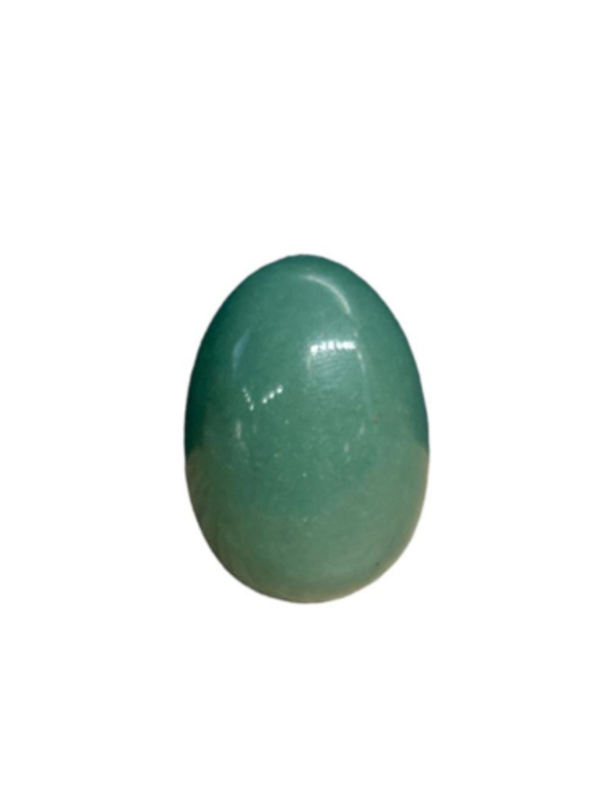 Aventurin ägg, grönt, 30 x 20 mm