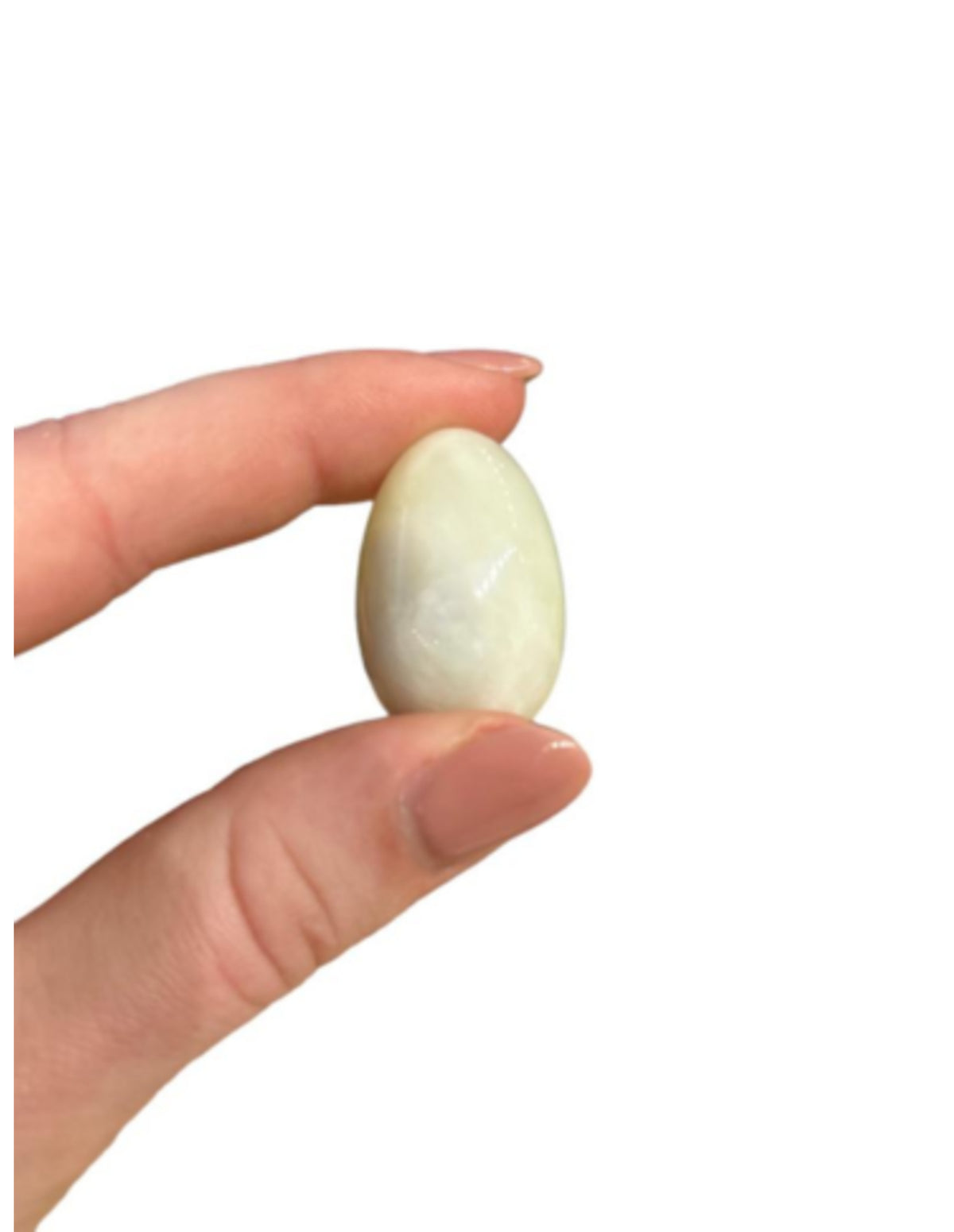 Serpentin ägg, polerat, 30 x 20 mm
