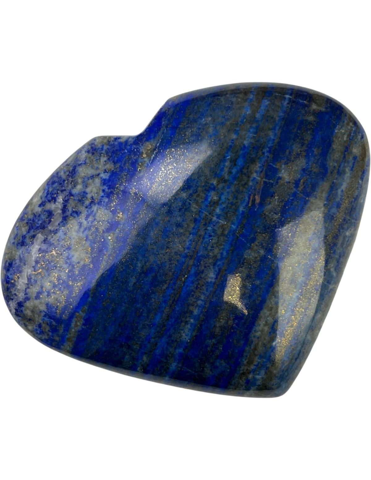 Lapis lazuli hjärta, 11 cm, 481 g, nr 07