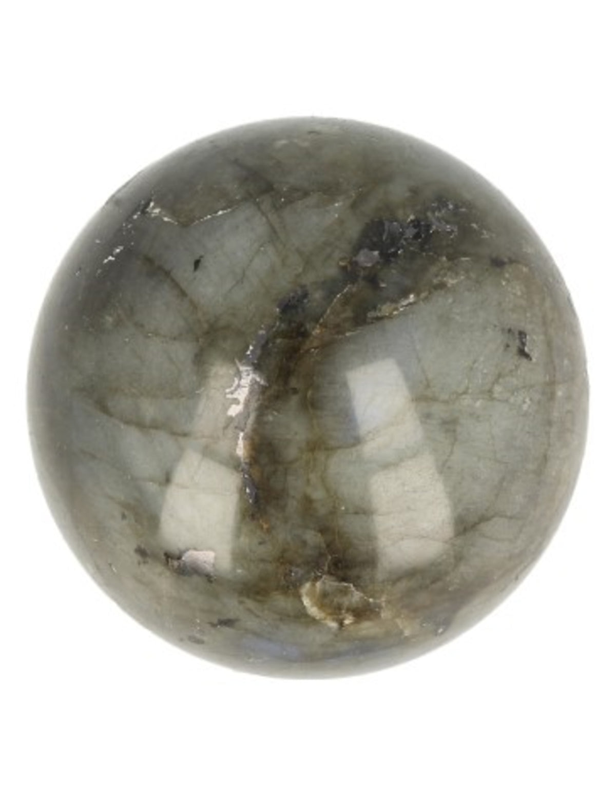 Labradorit kula, polerad A-kvalitet, 4 cm