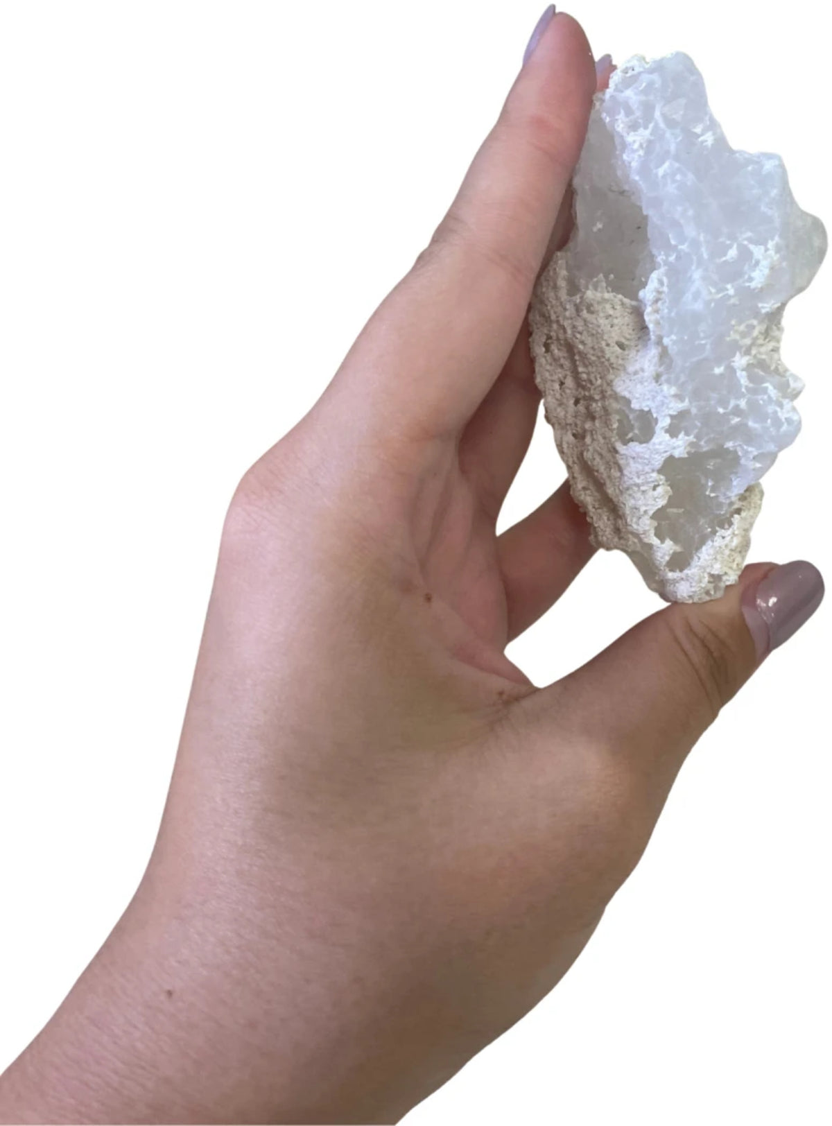 Älvkvarts kristall, rå, 8 cm, nr 19