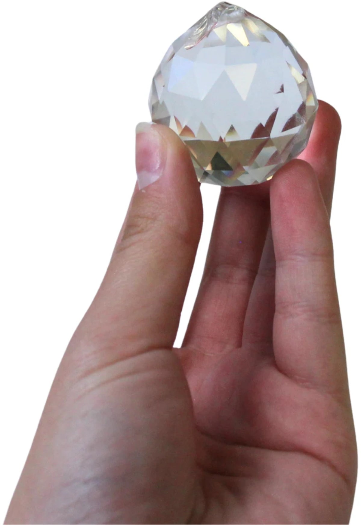 Kristallglas fönsterhänge, facettslipat, 40 mm
