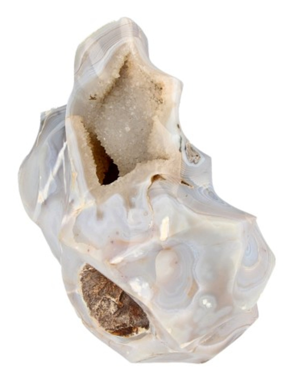 Agat skulptur, feng shui-flamma, 23,5 cm, 5,95 kg, nr 2