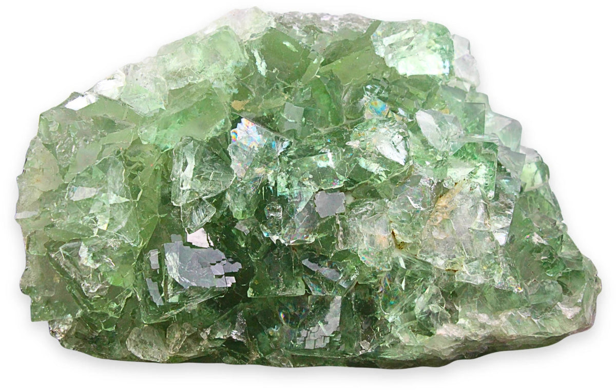 Fluorit grön kristall, rå, 30 x 12 x 19 cm, 9,4 kg, nr 94
