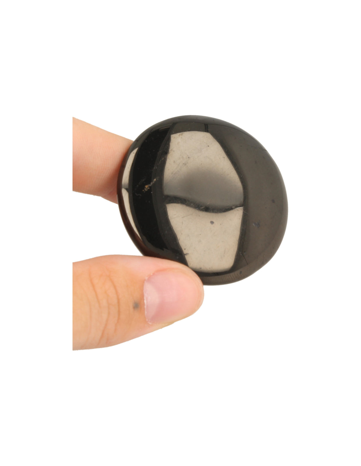Gagat ficksten, svart, 3 till 5 cm