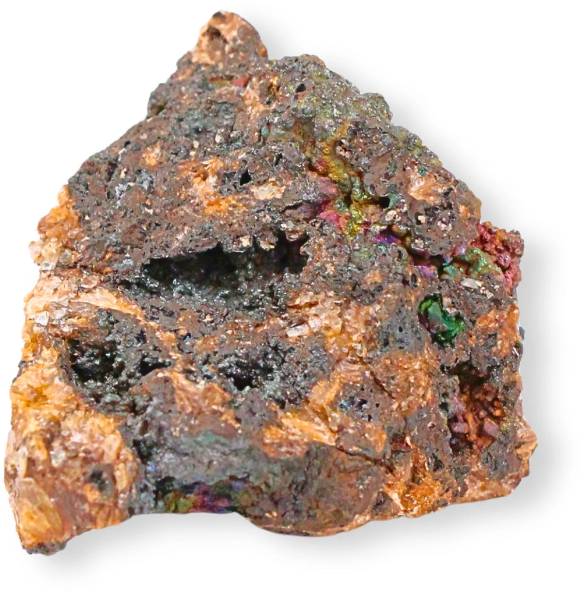 Goethit mineral, rå, från Spanien, nr 03 (90 g)