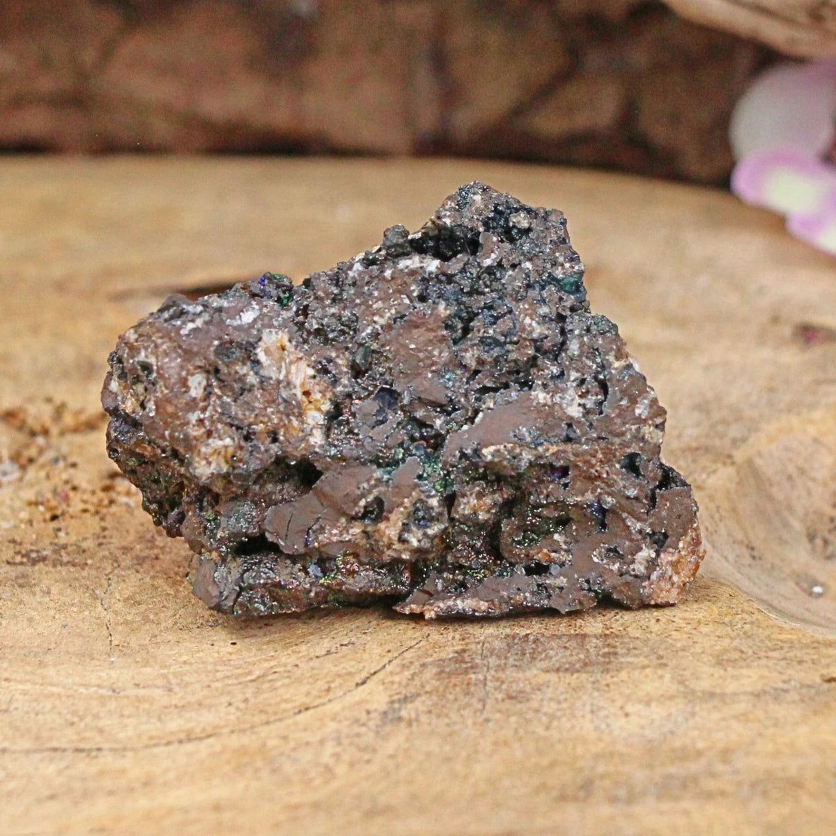 Goethit mineral, rå, från Spanien, nr 04 (100 g)