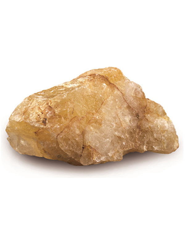 Golden healer kvarts råa bitar, 500 g, 3 till 6 cm