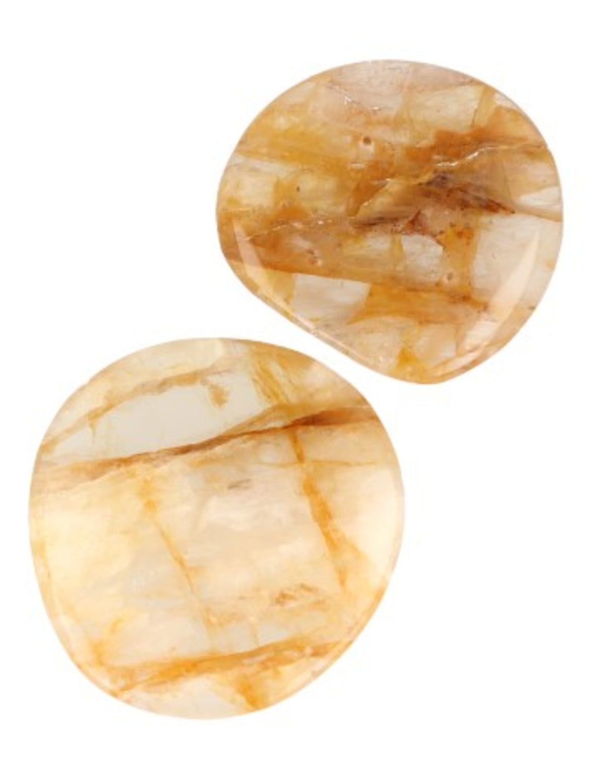 Golden healer kvarts sten, 4 till 5 cm