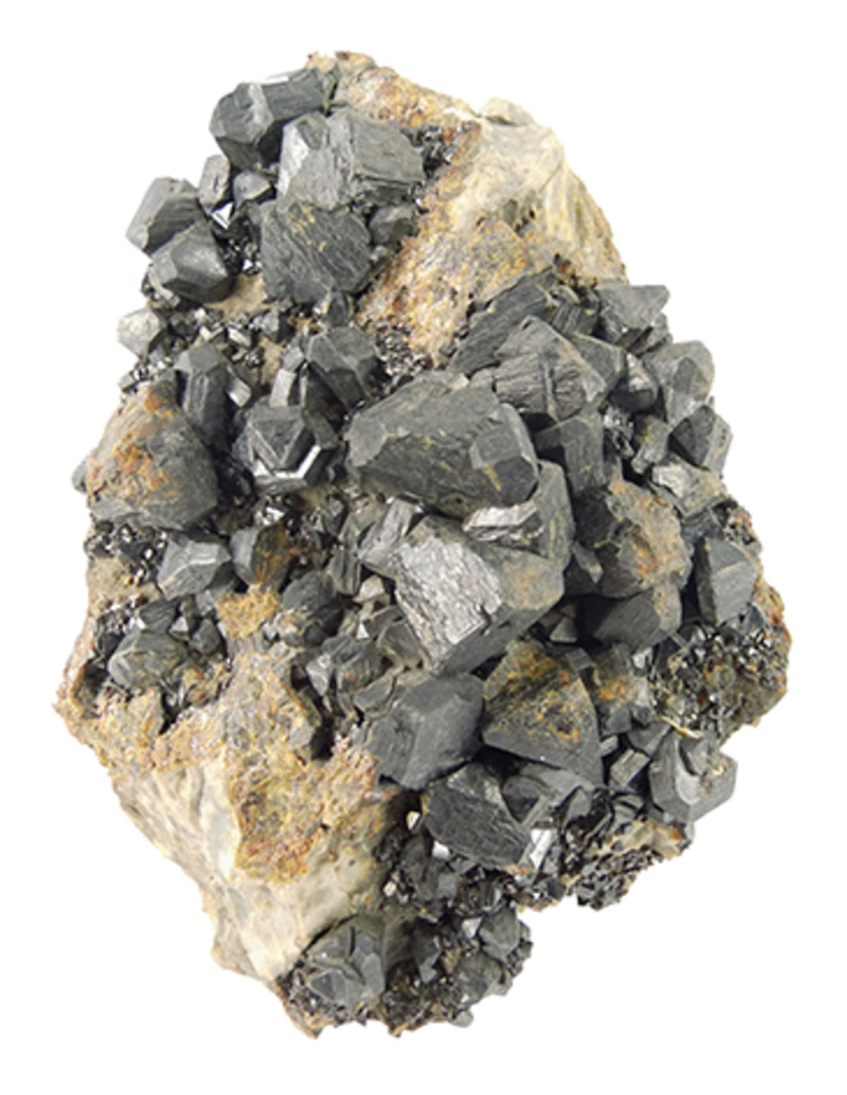 Svart granat, rå, ca 17 cm, från Polen, nr 216