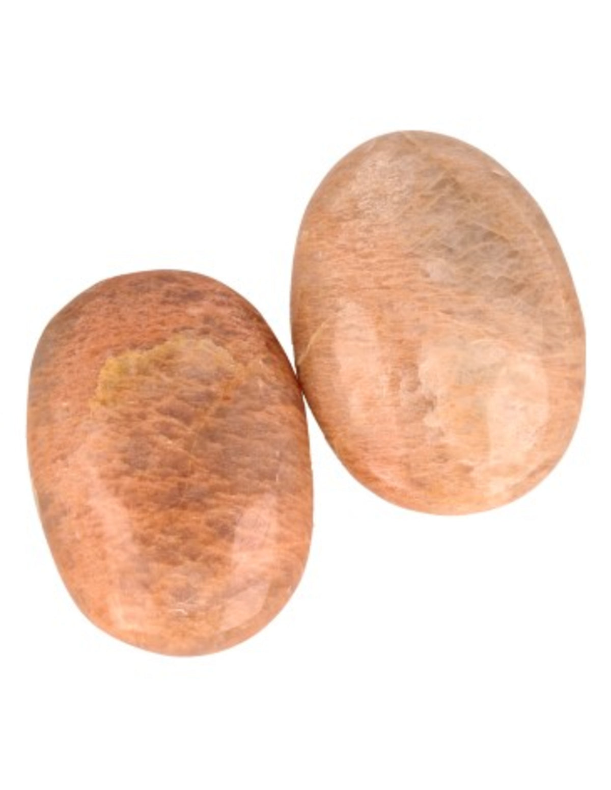 Månsten handsten, orange, 5 cm