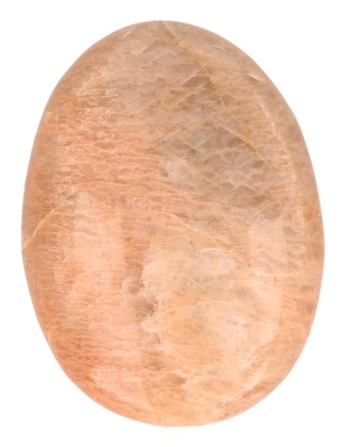 Månsten handsten, orange, 5 cm