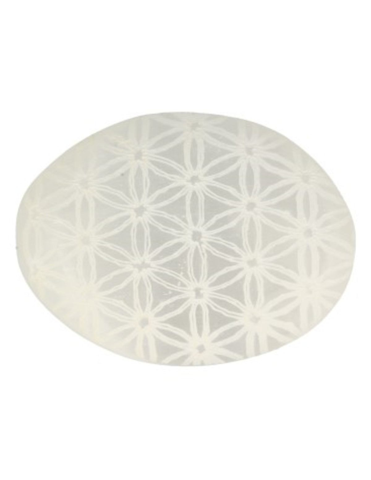Selenit palmsten, livets blomma, 6 till 7 cm